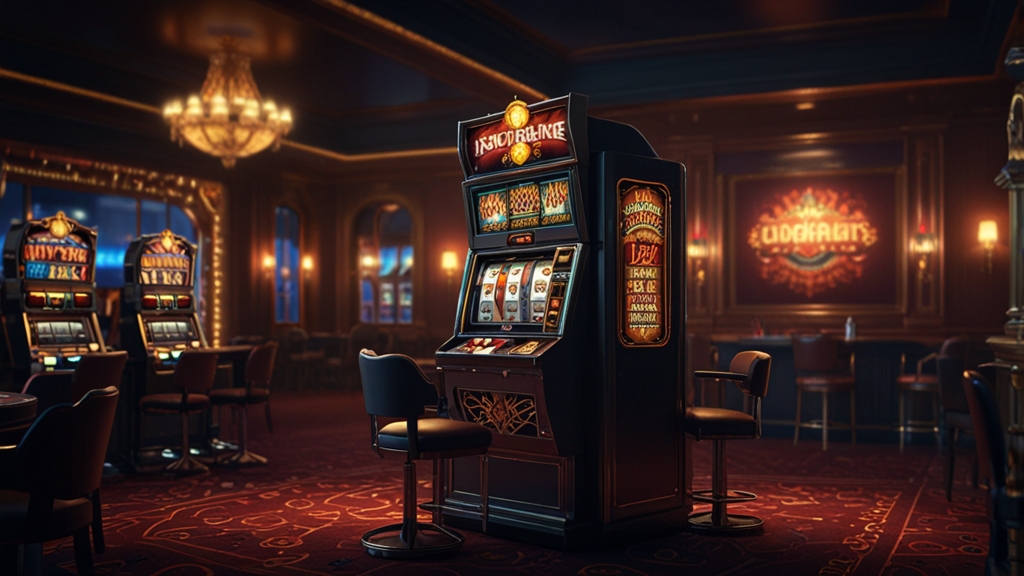Bonusbedingungen und Ablauf in einer düsteren Casino-Atmosphäre